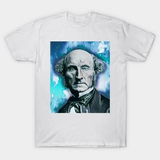 John Stuart Mill Portrait | John Stuart Mill Artwork 5 T-Shirt